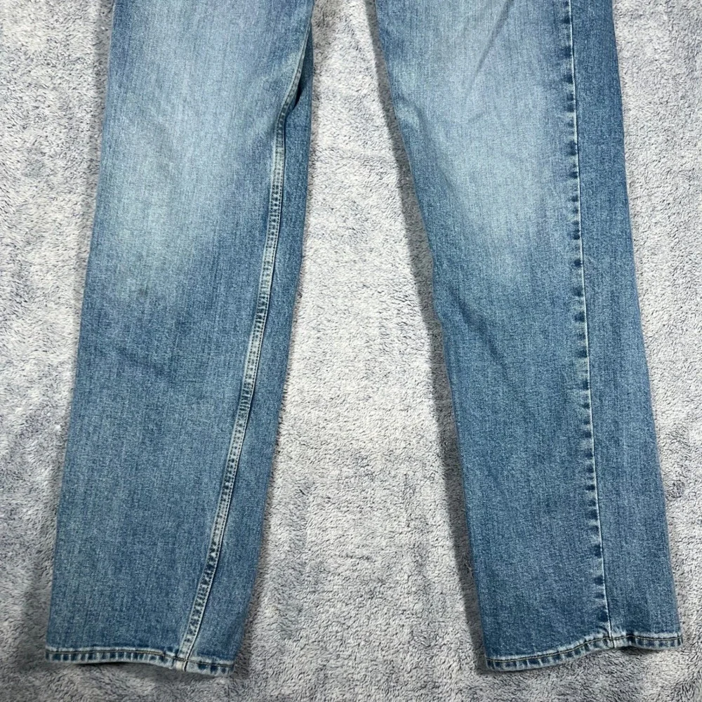 Levi Strauss Signature Gold Mens Straight Fit Medium Wash Jeans W32 L34 (32.5)